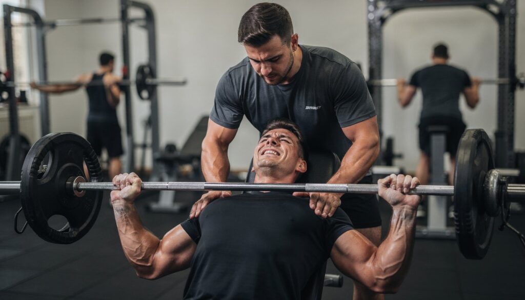 homme effort musculation rir 0